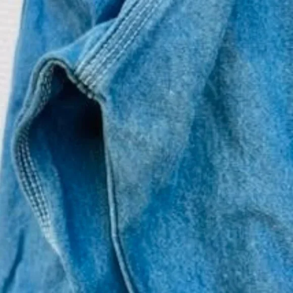 VTG KEY Bib Imperial Denim Jean Overall Men's Size 34 x 30 Blue - Picture 13 of 15